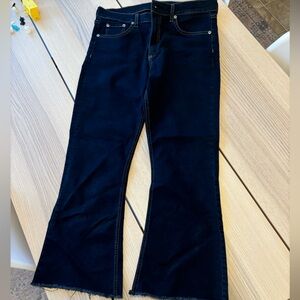 Rag & Bone 10in Crop Flare Ankle